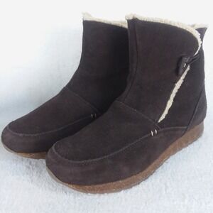 Sporto Winter Snow Boots Faux Fur Lined Brown Womens Size 12M‎